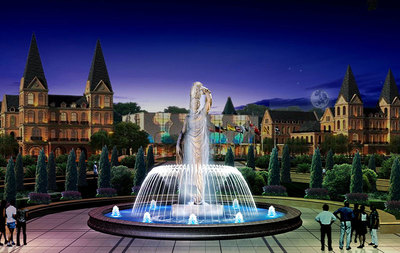 雕塑噴泉設(shè)備