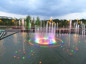 彩色噴泉的魅力與科技