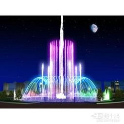 噴泉 水與藝術的交響曲